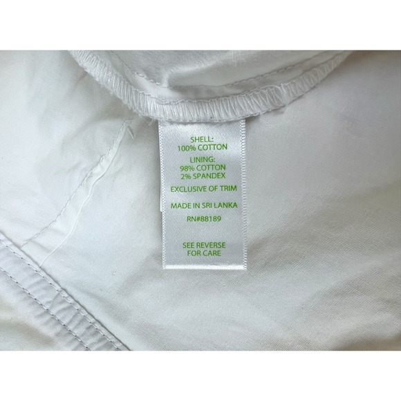 Lilly Pulitzer Colette Skort Sunglow Yellow Floral Scallop Edge Size 12 - Picture 7 of 8